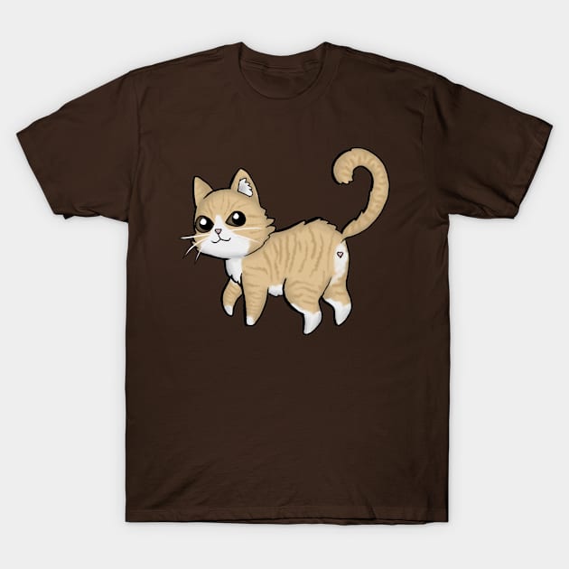 Stray Kitties Polka01 T-Shirt by zacksmithart